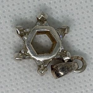 Silver Star of David Pendant